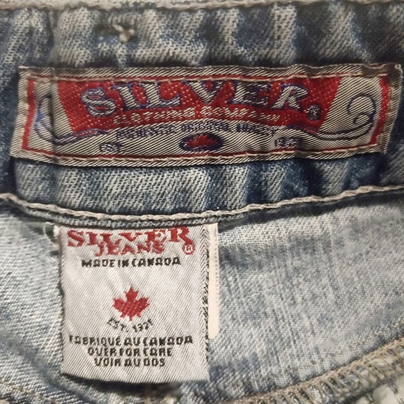 Silver Jeans Shorts Light Wash - Picture 4 of 8